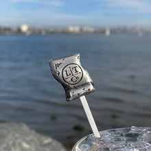Thor's 'Treasure Map' Sculpted Metal Swizzle Stick - Ready to Ship!