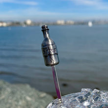 Thor's 'Message in a Bottle' Sculpted Metal Swizzle Stick - Ready to Ship!