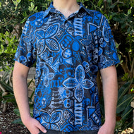 Jeff Granito's 'Danger A-Head' Men's Performance Golf Polo -  Shipping Included!