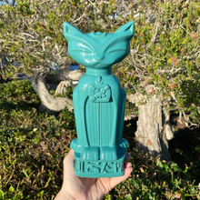 Jeff Granito's Hiwa Sheba Tiki Mug - Tahitian Teal Limited Edition of 40 - Signed - Ready to Ship!