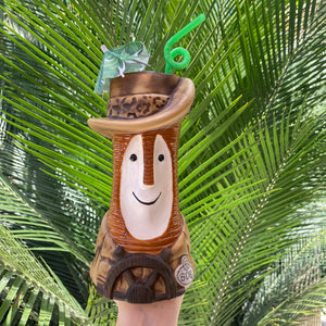 Skipper Bob Tiki Mug, designed by Tiki Chippy and sculpted by Thor