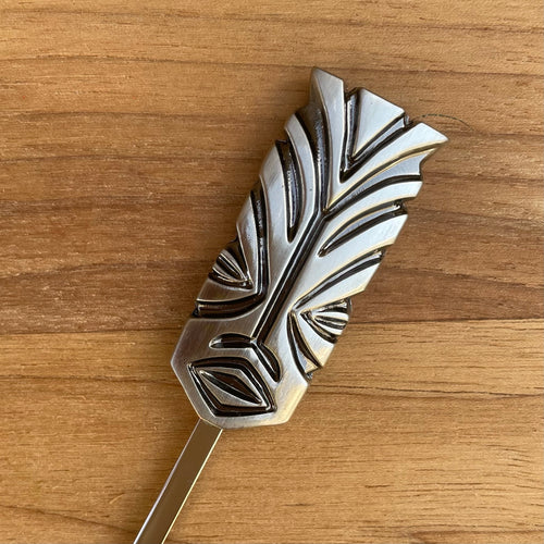 TikiLand Trading Co. 'Heritage 1' Sculpted Metal Swizzle Stick