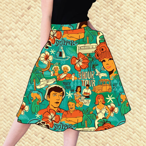 Jeff Granito's 'Three Hour Tour' - Aloha Skirt - Ready-to-Ship!