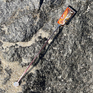 TikiLand Trading Co. 'Heritage' Metal Enamel Swizzle Stick - Ready to Ship!