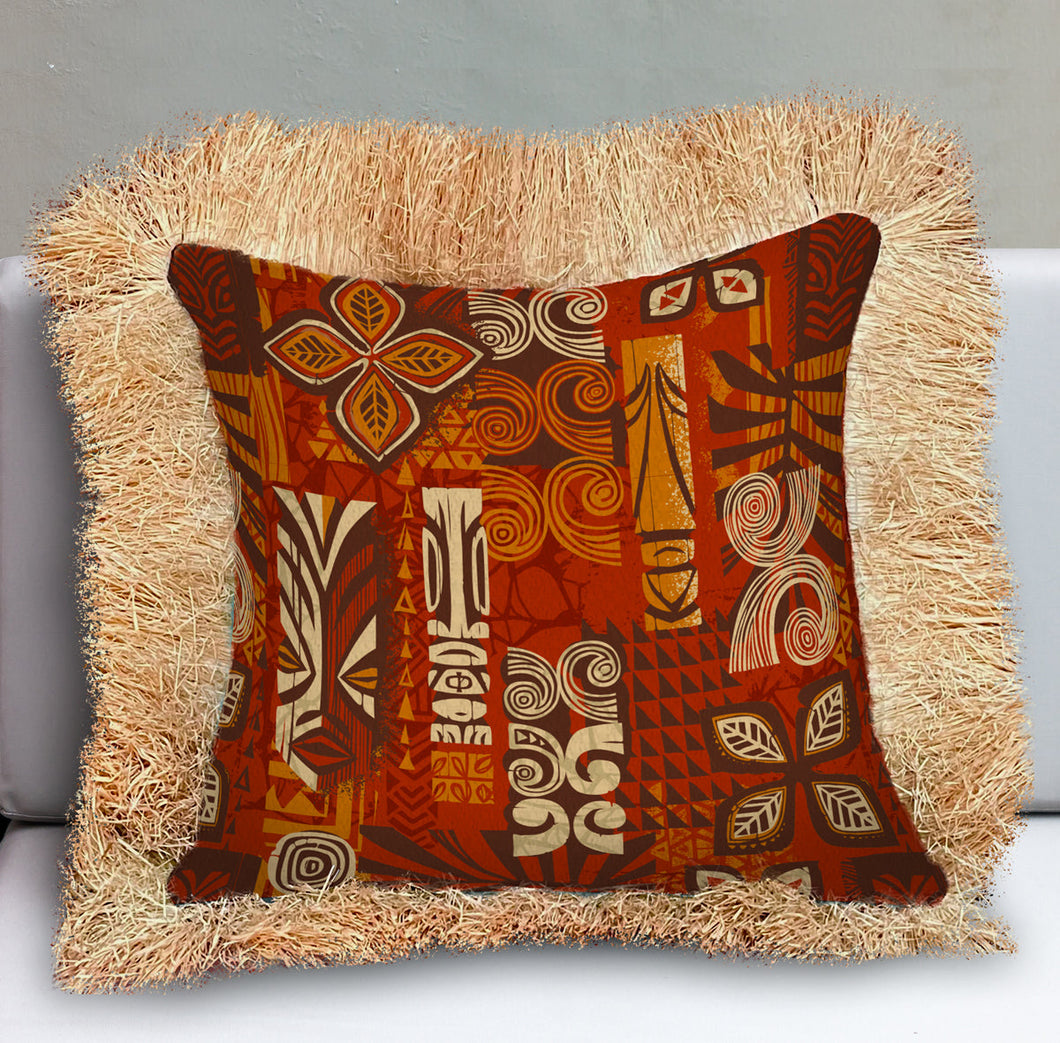 TikiLand Trading Co. - 'Heritage' Pillow Cover - Ready to Ship!