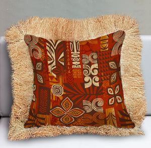 TikiLand Trading Co. - 'Heritage' Pillow Cover - Ready to Ship!