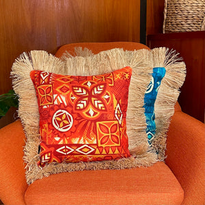 TikiLand Trading Co. - 'Alani Tapa Pillow Cover - Ready to Ship!