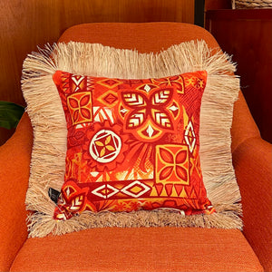 TikiLand Trading Co. - 'Alani Tapa Pillow Cover - Ready to Ship!