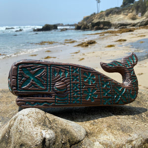 Sheryl Schroeder's Tiki Whale Tiki Mug (Whoopsies), sculpted by THOR - Ready to Ship!