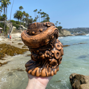 Kraken's Toast Tiki Mug, designed by Brian Kesinger and sculpted by THOR