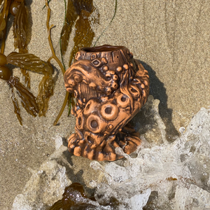Kraken's Toast Tiki Mug, designed by Brian Kesinger and sculpted by THOR - Ready to Ship!