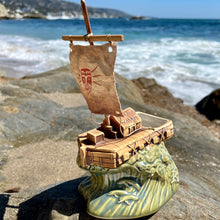 Thor's KON-TIKI COMMEMORATIVE MUG 75th Anniversary Set, with Signed Matted Art Print, and Signed COA - LIMITED EDITION