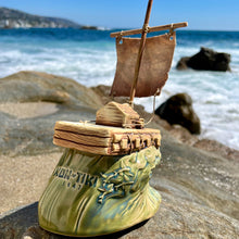 Thor's KON-TIKI COMMEMORATIVE MUG 75th Anniversary Set, with Signed Matted Art Print, and Signed COA - LIMITED EDITION