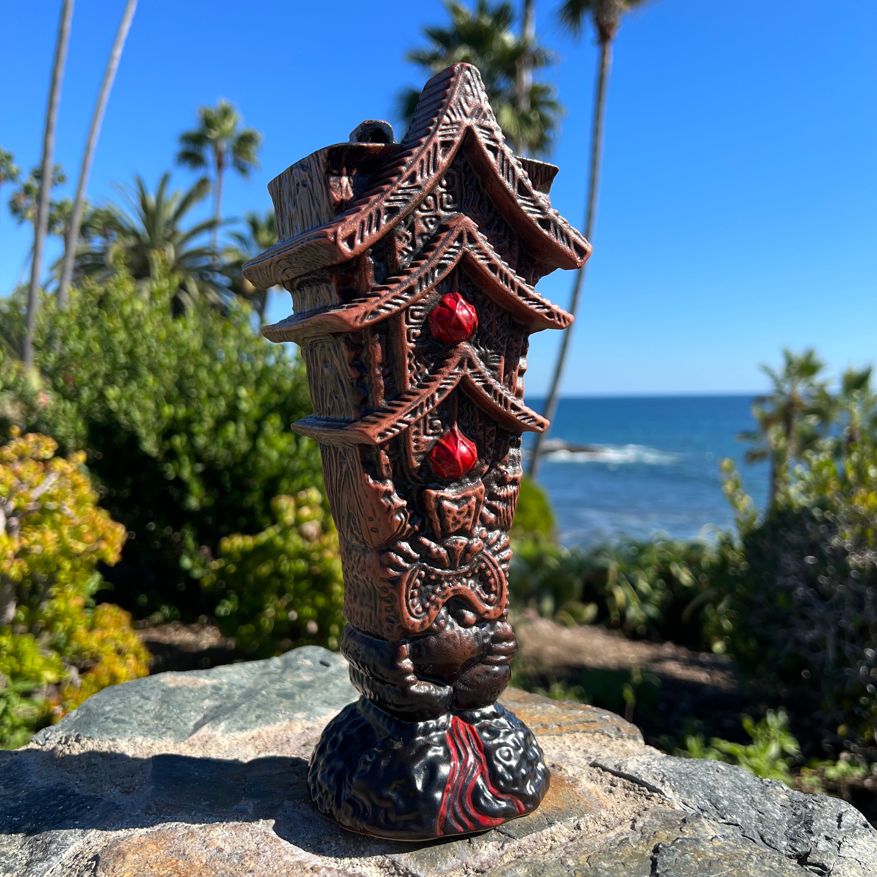 Doug Horne's Lono Tiki Mug, sculpted by Thor - Ready to Ship