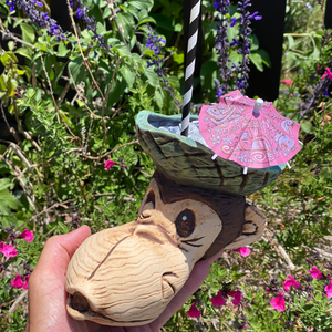 Tiki tOny's Beachcomber Monkey Tiki Mug - Limited Edition of 300 -  Ships in about a week!