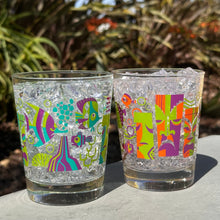 Jeff Granito's 'Tank Tiki' Mai Tai Glass Set of Two - Ready to Ship!