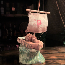 Thor's KON-TIKI COMMEMORATIVE MUG 75th Anniversary Set, with Signed Matted Art Print, and Signed COA - LIMITED EDITION