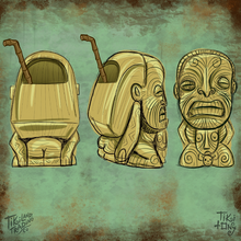 Tiki tOny's Cannibal of Doom Tiki Mug (Whoopsies), sculpted by THOR - Ready to Ship!