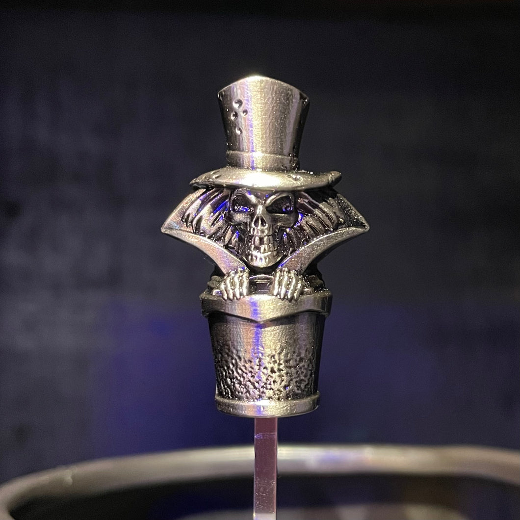 LAST CHANCE - Thor's 'Haunted Hatbox' Sculpted Metal Swizzle Stick