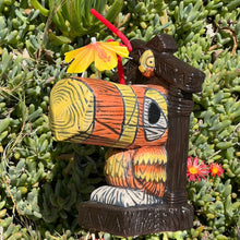 Tiki tOny's Hanging Toucan Tiki Mug (Orange-Yellow), sculpted by Thor - Ready to Ship