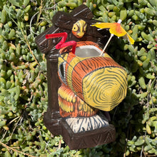 Tiki tOny's Hanging Toucan Tiki Mug (Orange-Yellow), sculpted by Thor - Ready to Ship