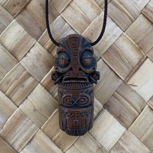 'The Four Tikis' Pendant Set (4) by Doug Horne, BigToe, Atomikitty, Thor - Ready to Ship!