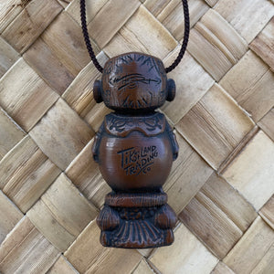 'The Four Tikis' Pendant Set (4) by Doug Horne, BigToe, Atomikitty, Thor - Ready to Ship!