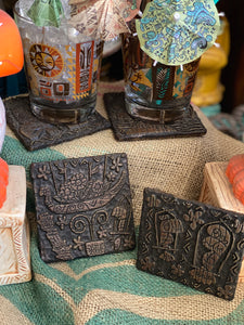 Tiki tOny's ‘Tiki Favorites’ - Coaster Set (4) - Ready to Ship!