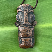 'The Four Tikis' Pendant Set (4) by Doug Horne, BigToe, Atomikitty, Thor - Ready to Ship!