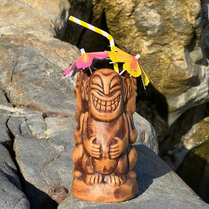 Tahitian Trio Tiki Mug, designed by TikiLand and sculpted by Thor -  Ready to Ship!