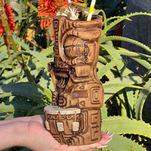 Atomikitty's Marquesan Drummer Tiki Mug, sculpted by Thor - Ready to Ship!