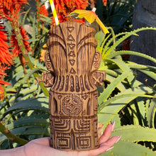 Atomikitty's Marquesan Drummer Tiki Mug, sculpted by Thor - Ready to Ship!