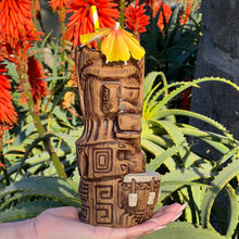 Atomikitty's Marquesan Drummer Tiki Mug, sculpted by Thor - Ready to Ship!