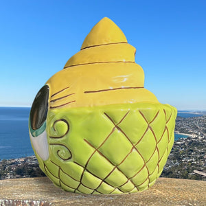 Tiki tOny's Baby Whippy (Lime Green) Tiki Mug, sculpted by Thor - Ready-to-Ship!