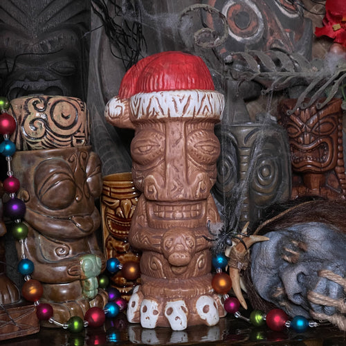 Tiki tOny's Tiki Santa Tiki Mug (Whoopsies) - Ready to Ship!