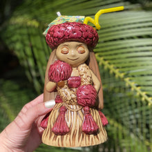 "it's a hula world" Tiki Mug, Hula Girl - #1 of a 2 mug series, designed and sculpted by Thor