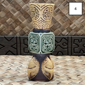 Doug Horne's Jade Chalice Tiki Mug (Whoopsies) - Green Tile (300 Edn), sculpted by THOR - Ready to Ship!