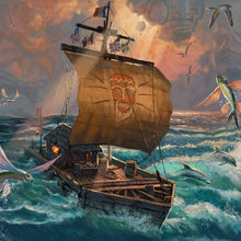 Thor's KON-TIKI COMMEMORATIVE MUG 75th Anniversary Set, with Signed Matted Art Print, and Signed COA - LIMITED EDITION