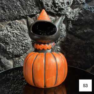 Tiki tOny's Pumpkin Cat Tiki Mug (Whoopsies) - Sculpted by THOR - Ready to Ship!