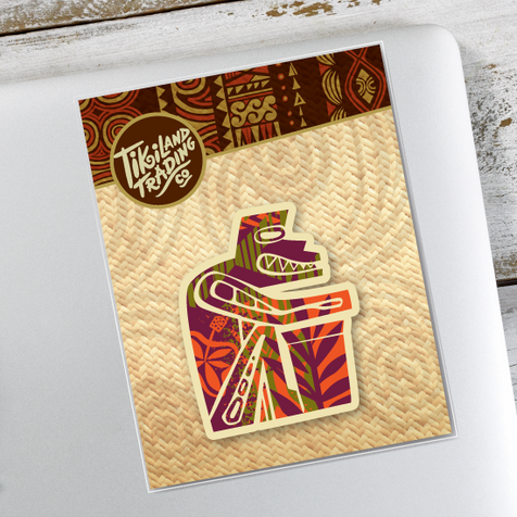 TikiLand Day 2022 Sticker Pack of 4 - Vinyl Stickers - U.S. Shipping Included - Ready to Ship!