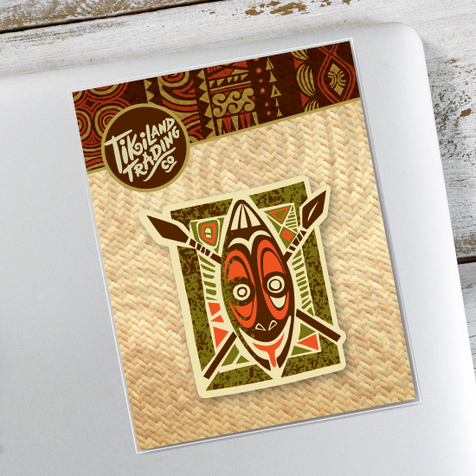 TikiLand Day 2022 Sticker Pack of 4 - Vinyl Stickers - U.S. Shipping Included - Ready to Ship!