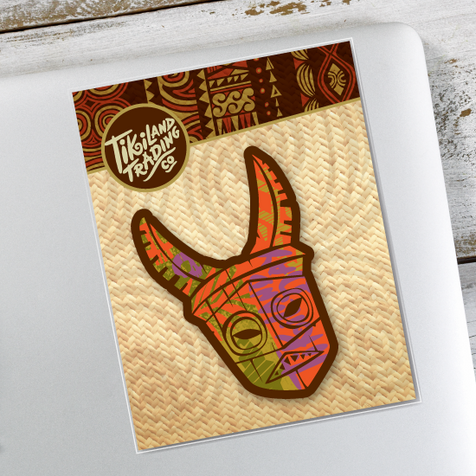 TikiLand Day 2022 Sticker Pack of 4 - Vinyl Stickers - U.S. Shipping Included - Ready to Ship!