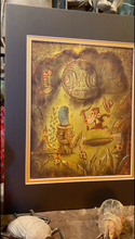 TikiLand Trading Co. 'Adventure Monkey and the Golden Idol' Print with Gold Foil - Ready to Ship - (US shipping included)