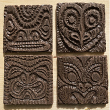 Tikiland Trading Co. ‘Expressions of the South Pacific’ - Coaster Set (4) - Ready to Ship!