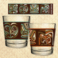 Tikiland Trading Co. ‘Expressions of the South Pacific’ - Mai Tai Glasses Set (2) - Ready to Ship!