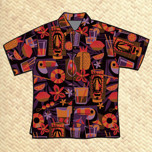 Jeff Granito's 'Toucan Trader' - Classic Aloha Button Up-Shirt - Unisex - Ready-to-Ship!