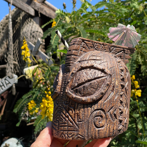 Tiki tOny's The Beachcomber Bombardier Tiki Mug (Whoopsies), sculpted by THOR - Ready to Ship!