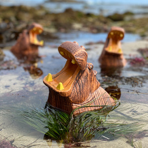 'Whittle Hippo' Tiki Mug, by Jeremy Spears of Whittle Woodshop (US shipping included) - Ready to Ship!