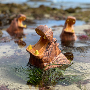 'Whittle Hippo' Tiki Mug (Whoopsies), by Jeremy Spears of Whittle Woodshop - Ready to Ship!