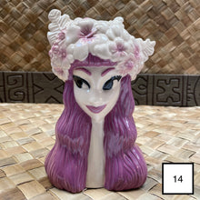 Critterosity's Floral Tiki Goddess Tiki Mug - Purple - Limited Spring Edition - Whoopsies! - Ready to Ship!